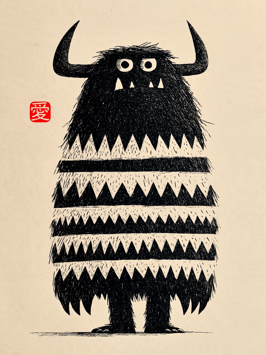 michaelrabone's tweet photo. Midjourney --sref 4054778981
Woodblock Print &amp; Paper Textures
+ Japanese Hanko Stamp 🉐

Troll --ar 3:4 --sref 4054778981
--sw 100 --stylize 300 --hd --v 8.2 https://t.co/8alJvQ1gFy