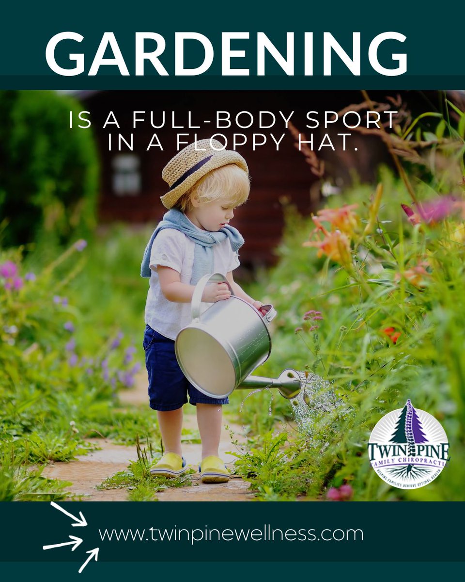 UnBeynon's tweet photo. Gardening is a workout disguised as a wholesome hobby. Squat, twist, reach, lift, repeat. Your flowers are thriving. Your back deserves a plan, too. https://t.co/tanHBxdkPO