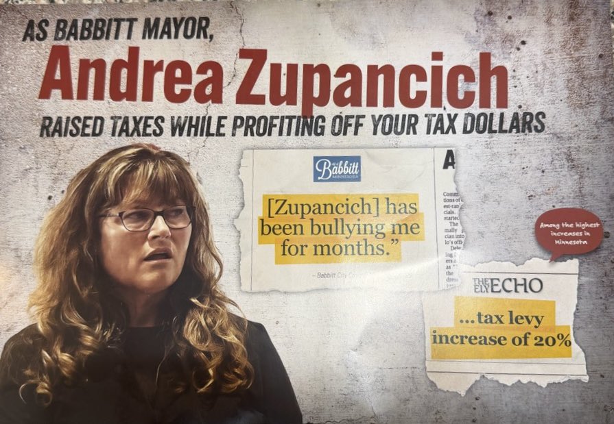 GreatIntelNowA1's tweet photo. SD 3 Andrea Zupancich 
MN DFL Approved by Grant Hauschild https://t.co/tbUn4liNwm