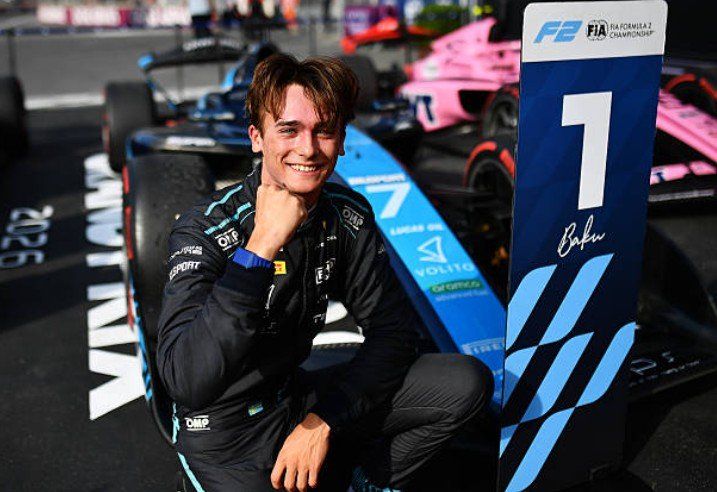 insidef2's tweet photo. Dino Beganovic Takes Second Victory in a Row in Baku Sprint 

#Formula2 #F2 #RoadtoF1 https://t.co/jCuujVPAOI https://t.co/JHqfjHHPdn