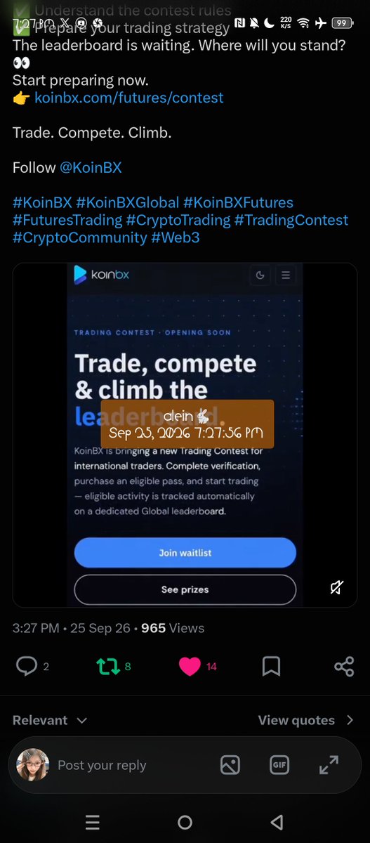 jalehace27's tweet photo. @CRYPTOKRALI3 @KoinBX https://t.co/DUv7pin7sM