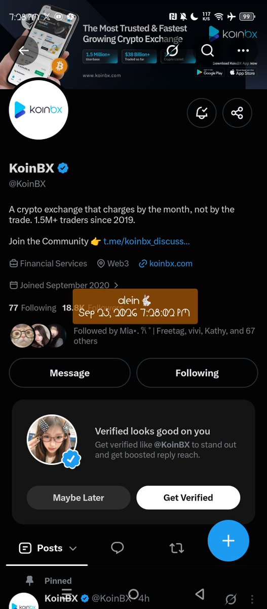 jalehace27's tweet photo. @CRYPTOKRALI3 @KoinBX https://t.co/DUv7pin7sM