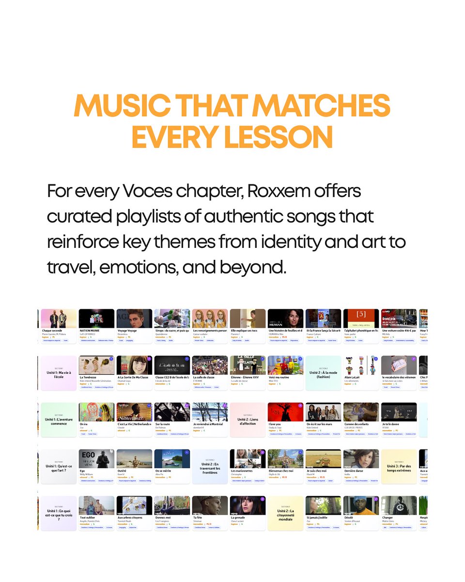NumbersCajwq's tweet photo. Excited to announce our partnership with Voces Digital! Together, we’re giving teachers ready-to-use, standards-aligned music playlists for every unit—making world language learning more engaging, authentic, and effortless. https://t.co/Ea43ecvWuq