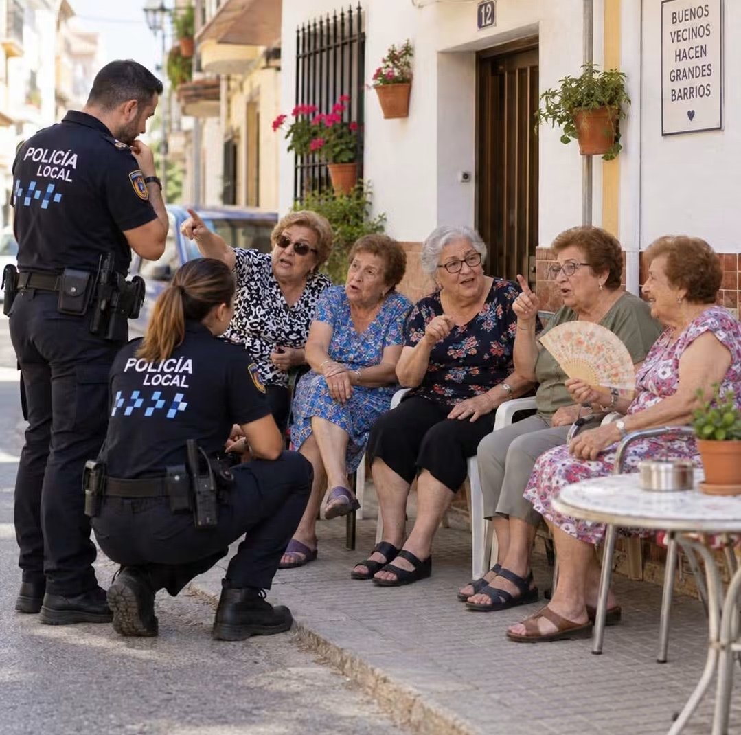 Rafns61's tweet photo. ⭕Agentes de policía revisando las cámaras de seguridad después de un robo. https://t.co/jvLFaCWhPS