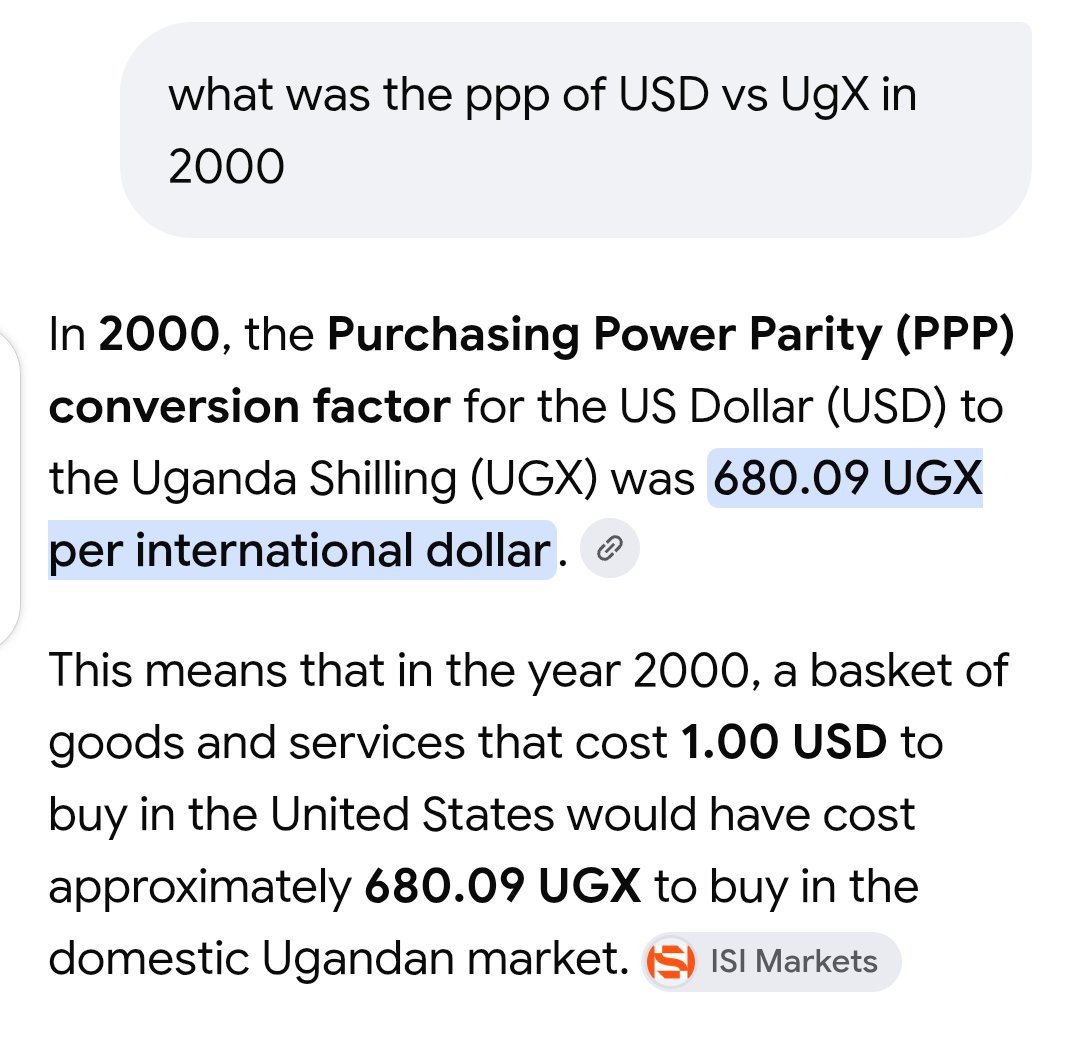UgandanInves's tweet photo. With these stats from Google AI, I no longer have any worry about exiting equites for Government bonds. @EACinvestor @griffarinaitwe @PetrMsg @investorafric @KakandeAlex https://t.co/NaUfwa1cP6