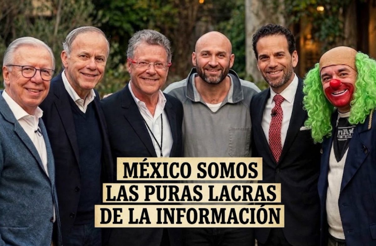 Mejicanoo's tweet photo. ¡Ya el Pueblo de México y el bajo mundo de la Delincuencia Informativa ya los conoce! https://t.co/xUjO4aKcvi