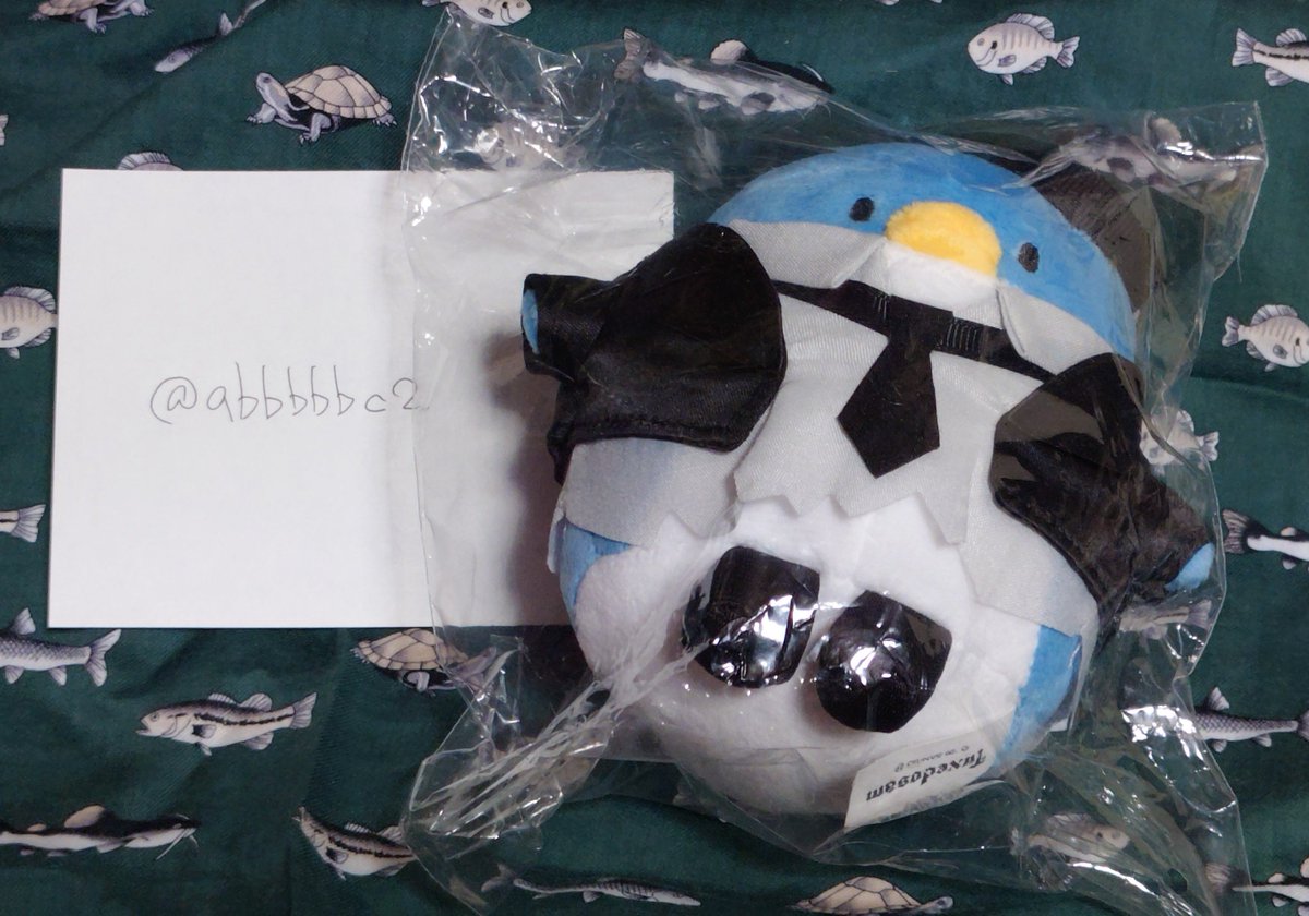 abbbbbc2's tweet photo. @Lee53230920 おまたせしております。
B賞タキシードサムの画像を添付いたします。
ご確認のほどよろしくお願いします https://t.co/b6qtzbTPj0