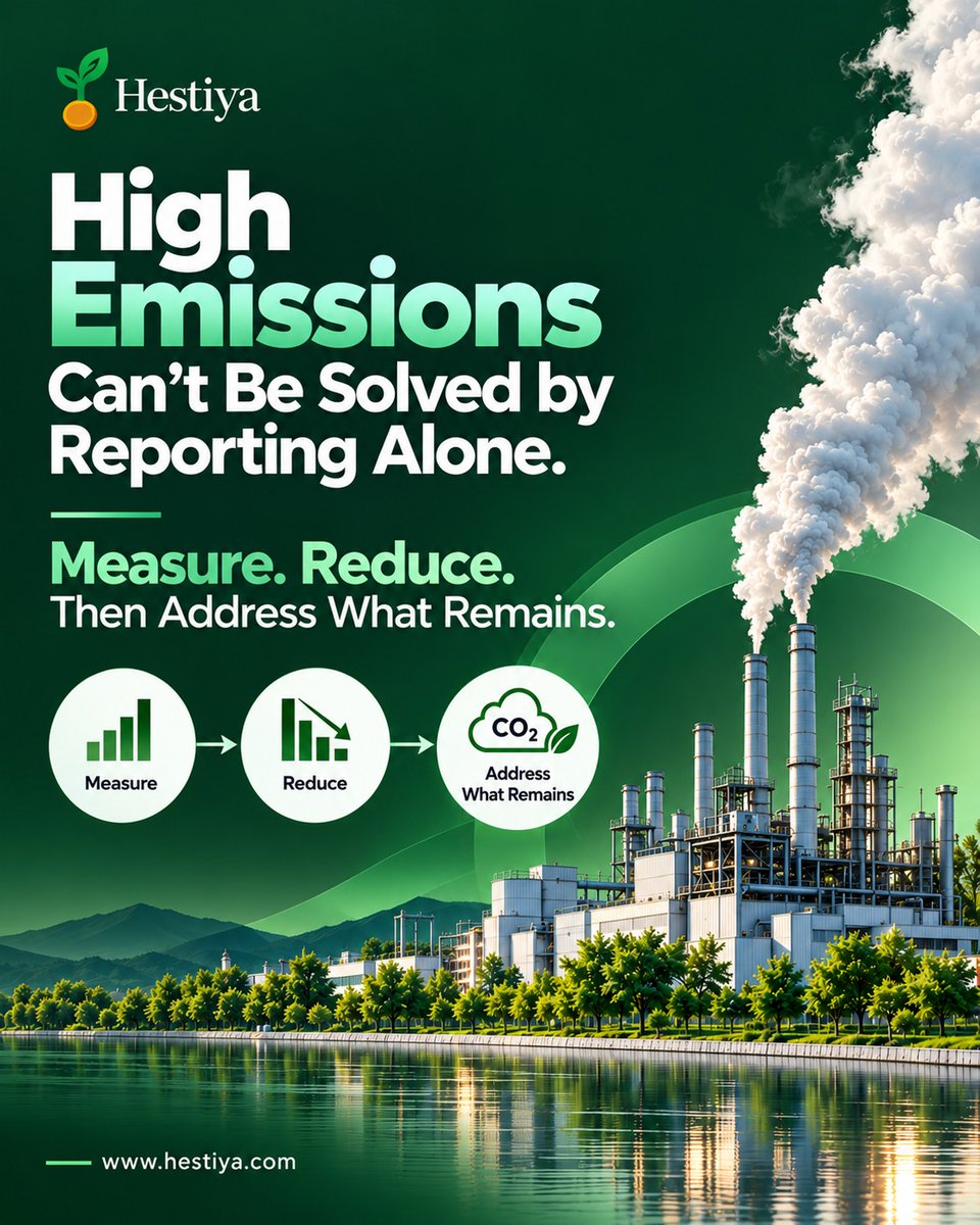 hestiyadotcom's tweet photo. A credible climate strategy starts with understanding where emissions come from.
Measure emissions. Prioritize direct reductions and energy efficiency. 

Visit: https://t.co/3aYgCsFuF4

#CarbonCredits #IREC #Scope2 #ClimateAction https://t.co/rCgRVheAIe