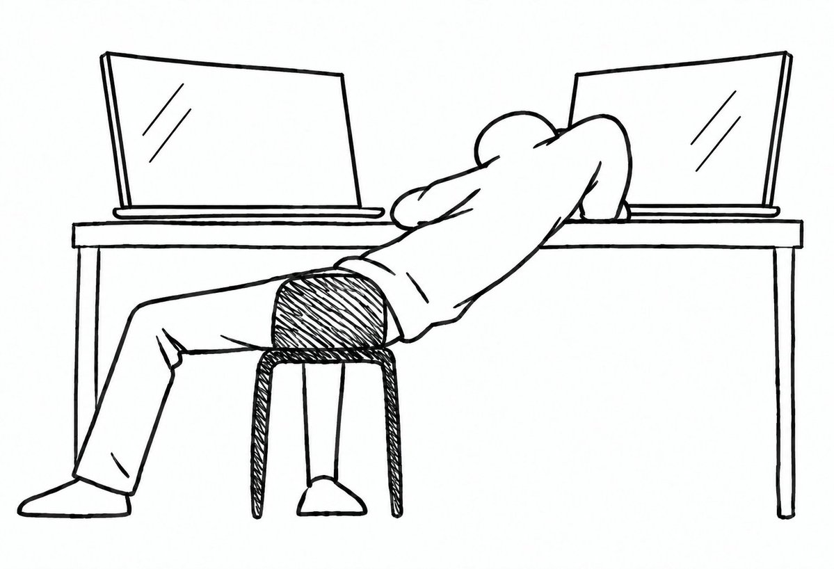 Binance_intern's tweet photo. me trying to multitask: https://t.co/Zq5ynuIVgg