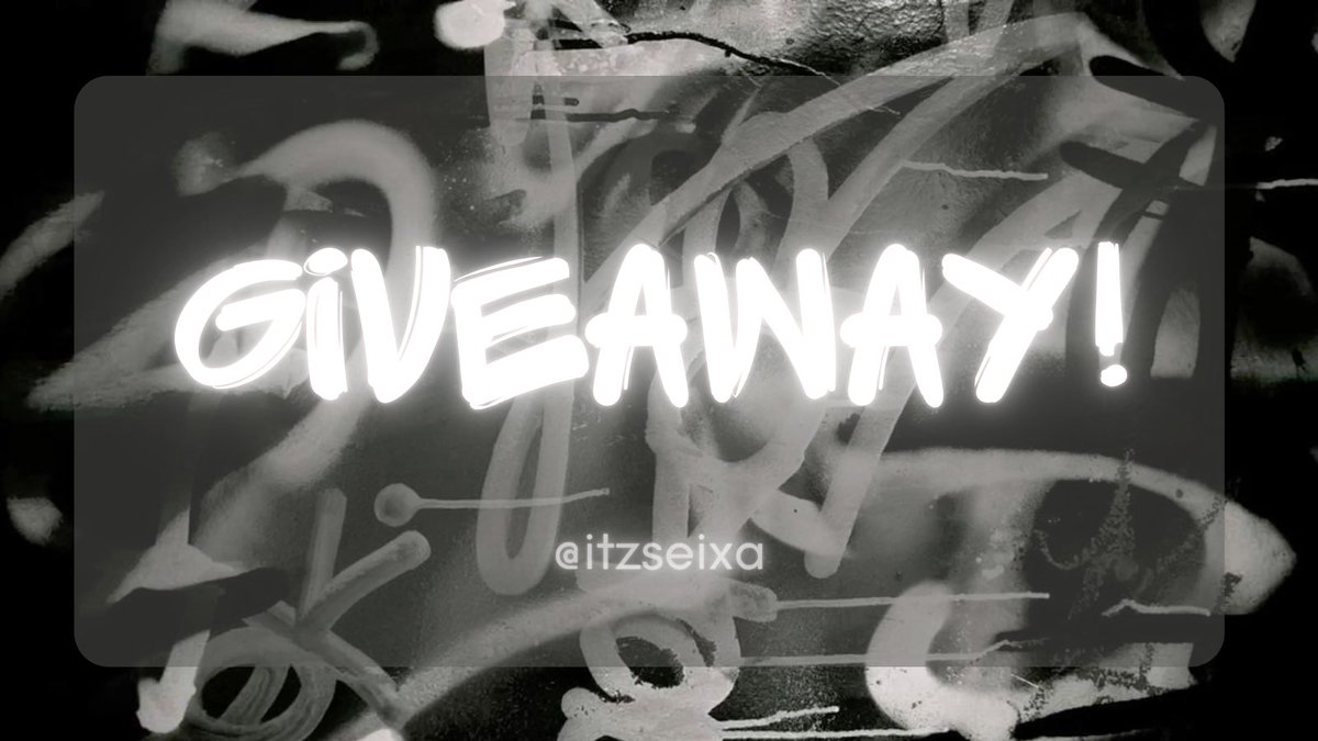 itzseixa's tweet photo. ᯓ★ giveaway
50php ( 2 winners)  

★ repost
★ mention @yuseigeon with emoji https://t.co/HkXDQGKV8G
