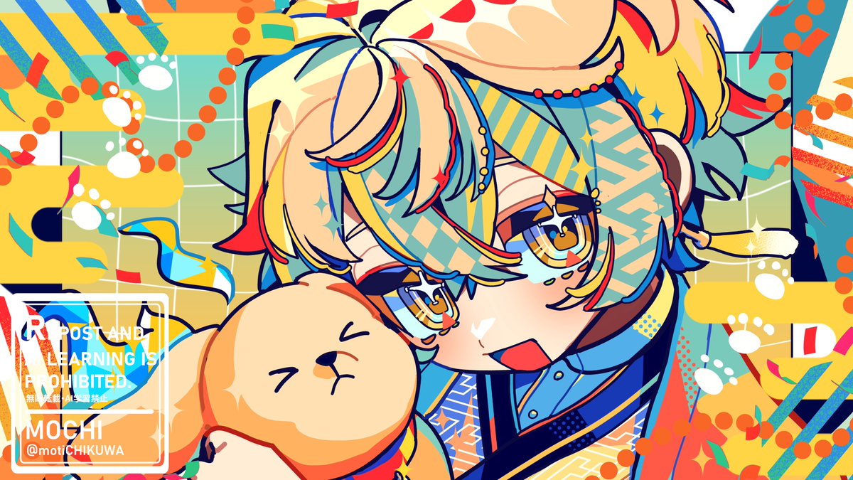 motiCHIKUWA's tweet photo. #Skeb 
skebイラスト納品しました！この度はリクエストいただき誠にありがとうございました！🐶 https://t.co/6lszQHMiZs