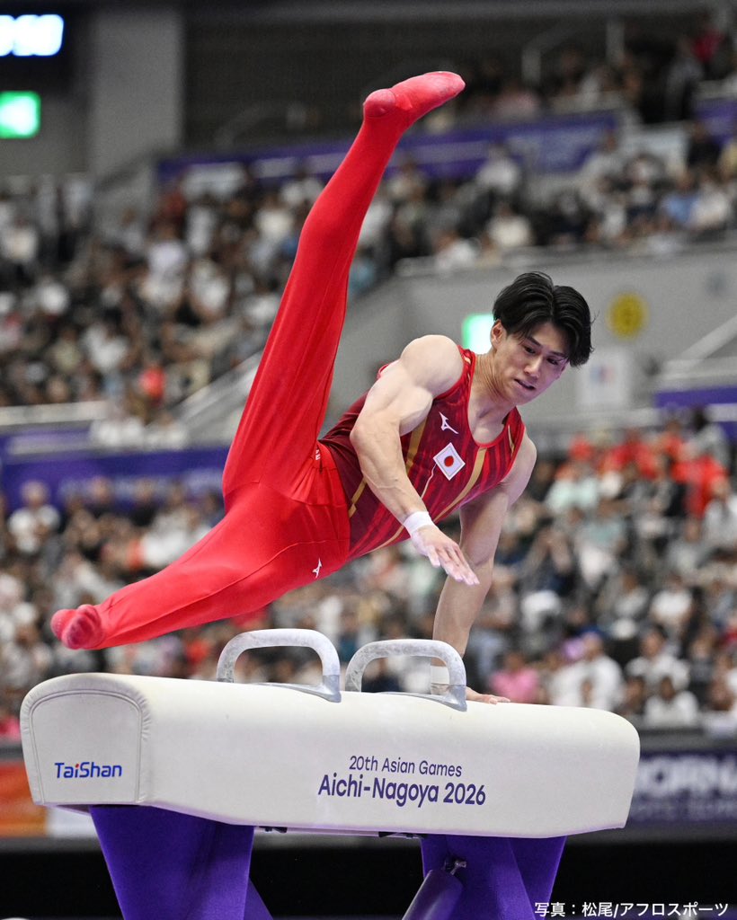 nissay_official's tweet photo. ／
 橋本大輝選手！お疲れ様でした！
＼

体操・ #橋本大輝 選手が #第20回アジア競技大会（2026／愛知・名古屋）の全日程を終え、3つのメダルを獲得しました🇯🇵✨

【獲得メダル】
🥈男子団体　　　　　　　2位
🥉男子個人総合　　　　　3位
🥉男子種目別「あん馬」     3位

初出場の舞台で、
世界を魅了する美しく力強い演技を披露し、
日本代表として大きな存在感を示しました🤸‍♂️✨

たくさんの温かいご声援、ありがとうございました！

そして、来月は #日本代表 として
#世界体操競技選手権 に出場します🇯🇵
引き続き橋本選手への熱いエールを
よろしくお願いします📣"

@HsmtD_0807 @TeamJapan
#playsupport

#日本生命 は、 #TEAMJAPAN ゴールドパートナー（生命保険）です。