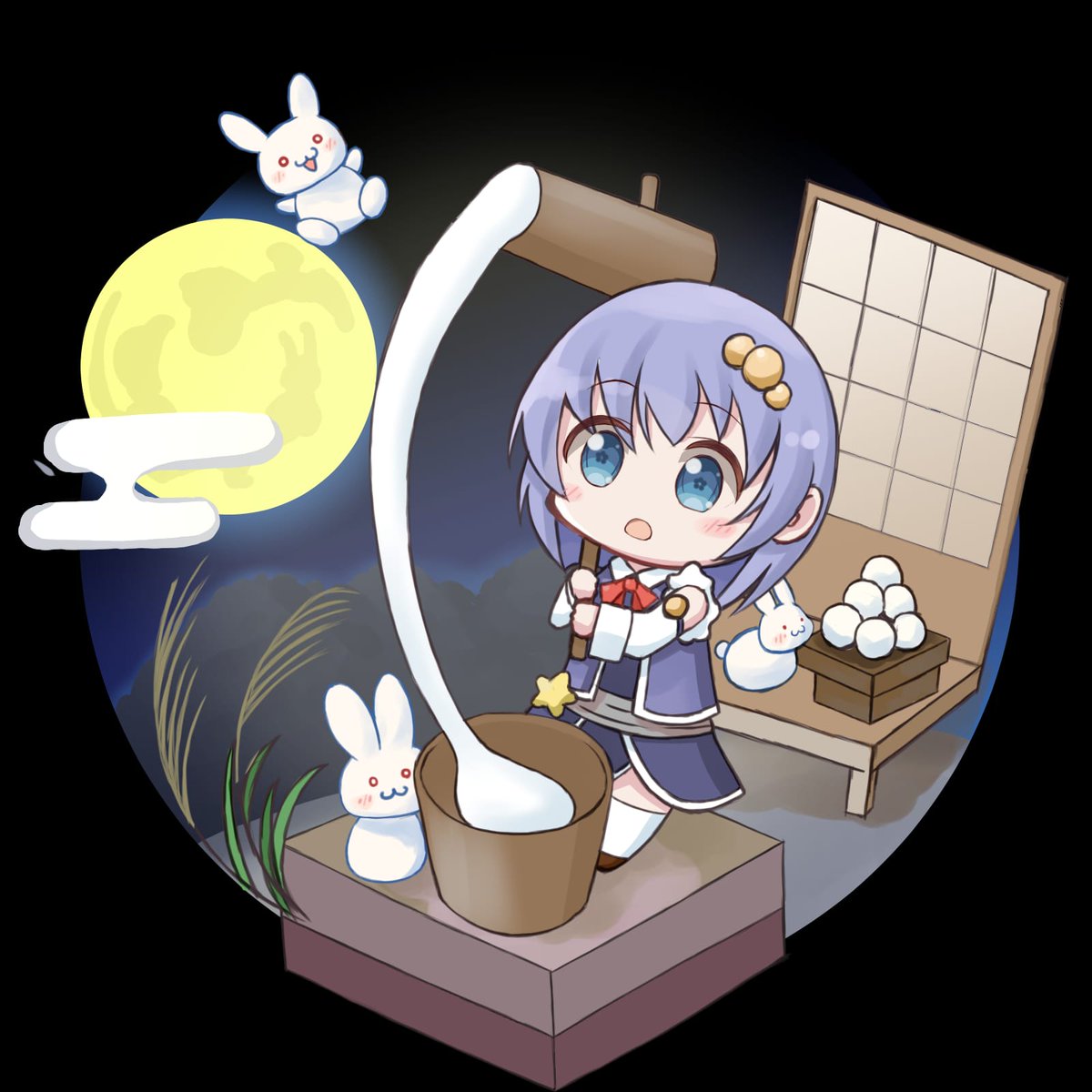 nice_pondy's tweet photo. 今日は十五夜
こちらは朧月でした

#oc #十五夜 https://t.co/7GUum1X4KO