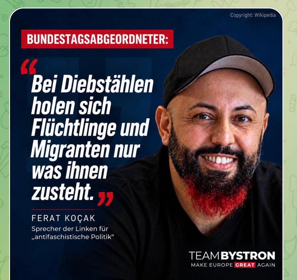 AlexSchaumburg's tweet photo. Ferat Koçak (SED) bei der Lobbyarbeit für Berufskriminelle.
"Ich wusste nicht, wer das ist." https://t.co/VqqxbrgILW