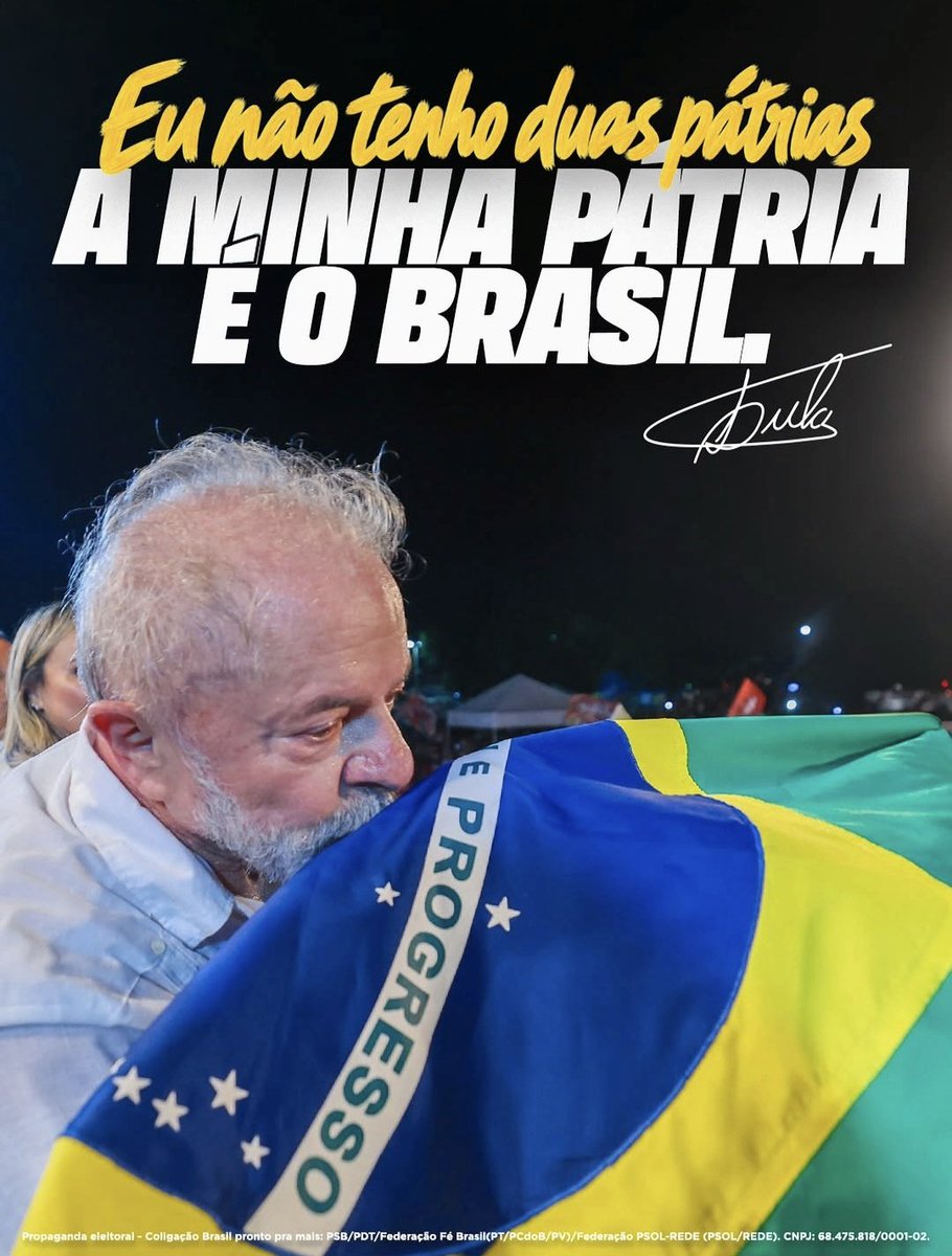 BacelarBatista's tweet photo. Quer votar em patriota?
Vote no verdadeiro. Vote 13. Vote Lula
#BoraLula13 https://t.co/ntP52zpQil
