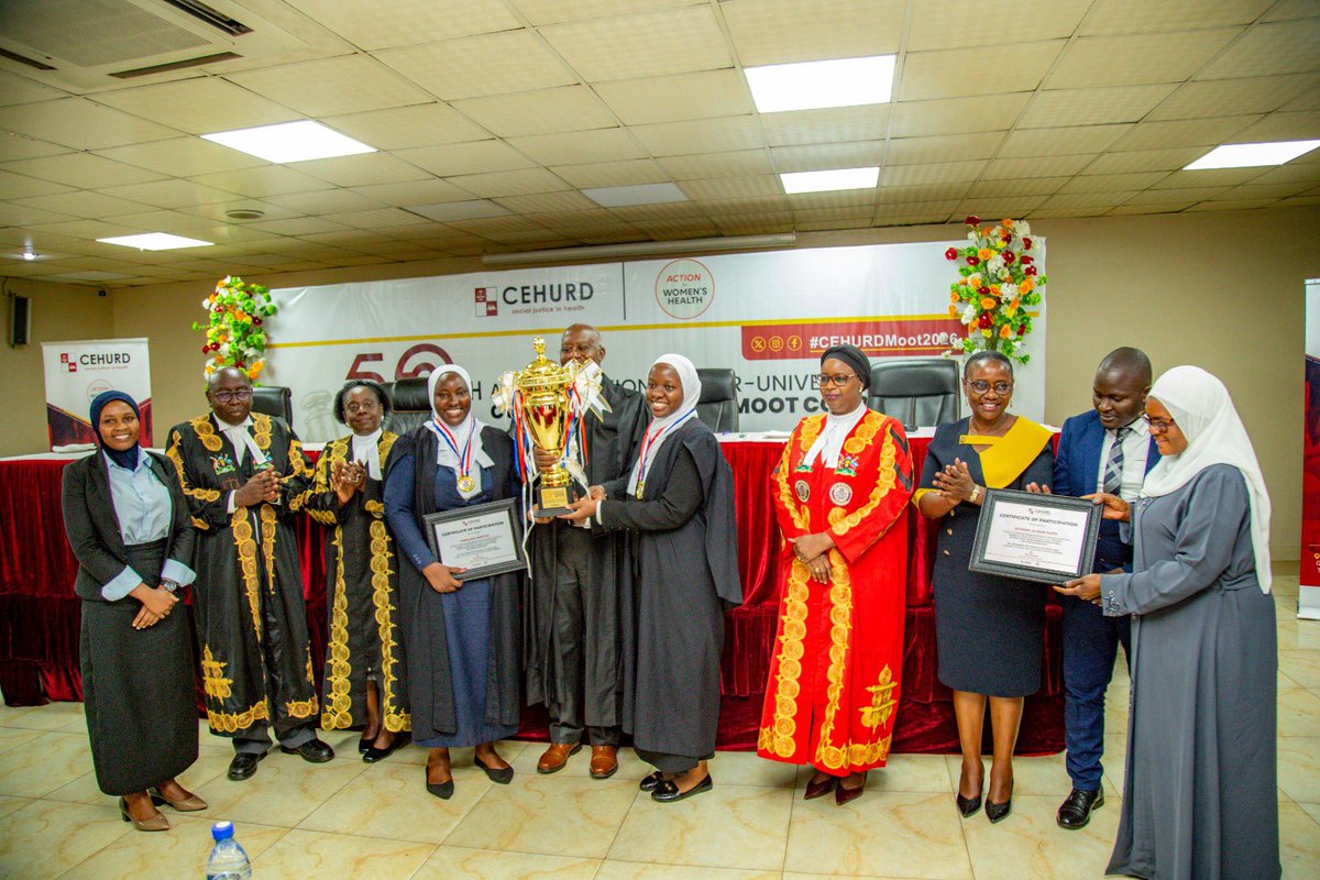 cehurduganda's tweet photo. ⚖️ 𝐓𝐇𝐄 𝐌𝐎𝐌𝐄𝐍𝐓 𝐎𝐅 𝐓𝐑𝐔𝐓𝐇!

𝑻𝒉𝒆 13𝒕𝒉 𝑪𝑬𝑯𝑼𝑹𝑫 𝑴𝒐𝒐𝒕 𝒉𝒂𝒔 𝒊𝒕𝒔 𝒘𝒊𝒏𝒏𝒆𝒓! 🏆

Congratulations 🎉 to Islamic University in Uganda Female Campus (@iufckabojja) as 𝐖𝐢𝐧𝐧𝐞𝐫𝐬 and Uganda Pentecostal University (@UPU_Uganda) Fort-portal Campus as the 𝟏𝐬𝐭 𝐑𝐮𝐧𝐧𝐞𝐫𝐬-𝐔𝐩 of the 𝟏𝟑𝐭𝐡 𝐀𝐧𝐧𝐮𝐚𝐥 𝐍𝐚𝐭𝐢𝐨𝐧𝐚𝐥 𝐈𝐧𝐭𝐞𝐫-𝐔𝐧𝐢𝐯𝐞𝐫𝐬𝐢𝐭𝐲 𝐂𝐨𝐧𝐬𝐭𝐢𝐭𝐮𝐭𝐢𝐨𝐧𝐚𝐥 𝐋𝐚𝐰 𝐌𝐨𝐨𝐭 𝐂𝐨𝐮𝐫𝐭 𝐂𝐨𝐦𝐩𝐞𝐭𝐢𝐭𝐢𝐨𝐧!

After months of rigorous research, preparation and constitutional law advocacy, the team emerged victorious following the final round of oral submissions.

🏆 𝐁𝐞𝐬𝐭 𝐎𝐫𝐚𝐥𝐢𝐬𝐭: 𝐾𝑎𝑡𝑖𝑚𝑏𝑜 𝐴𝑙𝑖𝑠𝑜𝑛 𝐹𝑎𝑖𝑡ℎ
📚 𝐁𝐞𝐬𝐭 𝐌𝐞𝐦𝐨𝐫𝐢𝐚𝐥: 𝑈𝐶𝑈 𝑀𝑢𝑘𝑜𝑛𝑜 @uculaw 
📚 𝐒𝐞𝐜𝐨𝐧𝐝-𝐁𝐞𝐬𝐭 𝐌𝐞𝐦𝐨𝐫𝐢𝐚𝐥: 𝐼𝑈𝐼𝑈 𝐾𝑎𝑚𝑝𝑎𝑙𝑎 @Lssiuiumc 

We extend our heartfelt congratulations to all participating law schools, mooters, coordinators, clerks and judges whose dedication and contribution made the 13th #CEHURDMoot2026 possible.

While the competition ends here, the learning, advocacy and confidence built through the Moot continue beyond the courtroom, shaping young legal minds and nurturing the next generation of human rights advocates.

𝑼𝒏𝒕𝒊𝒍 𝒕𝒉𝒆 𝒏𝒆𝒙𝒕 𝑴𝒐𝒐𝒕! ⚖️

#CEHURDMoot2026 
#ReproductiveJustice