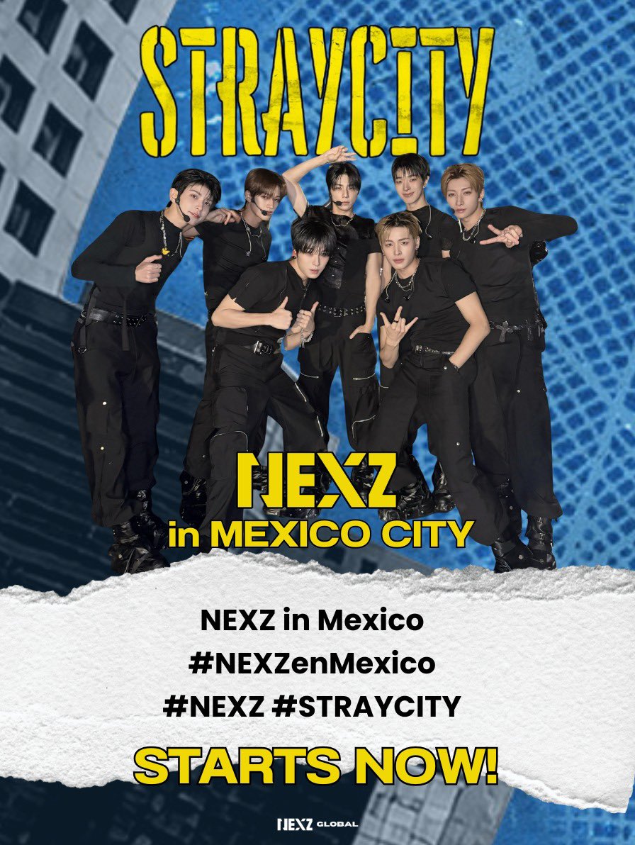 NEXZ_GLOBAL's tweet photo. HASHTAG PARTY STARTS NOW! 🇲🇽

NEX2Ys, drop the tags now and let’s fill the timeline with our support for NEXZ! 🦊

We may not be there, but let’s cheer for them from wherever we are! 💙

use this link:
🔗 https://t.co/c6GtyDvdFH

NEXZ in Mexico
#NEXZ #STRAYCITY
#NEXZenMexico https://t.co/mEq2XlNQ58