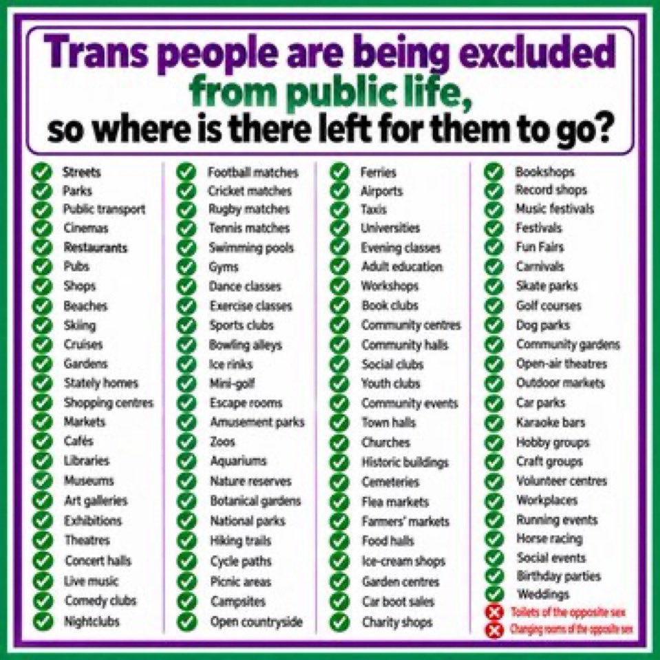 MrsDannyB68's tweet photo. @Makoto_Says @ghostoftoast Tw are men, TM are women

 What rights are you denied? 🙄🙄🙄

The only ones that reduce women to a performance/stereotype are TRAs. https://t.co/ehfFnr3G1i