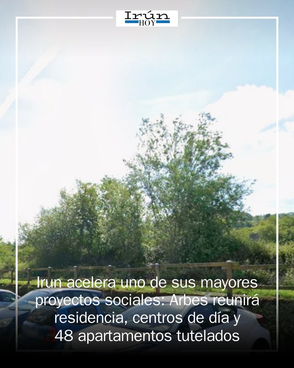 IrunEdon's tweet photo. 🏗️ Irun da un nuevo paso para hacer realidad el complejo social de Arbes. El Pleno abordará el convenio con la Diputación para construir y gestionar 130 plazas residenciales, centros de día y 48 apartamentos tutelados. #Irun #Arbes https://t.co/x7CO0CdkNw https://t.co/6b2J3fNeap