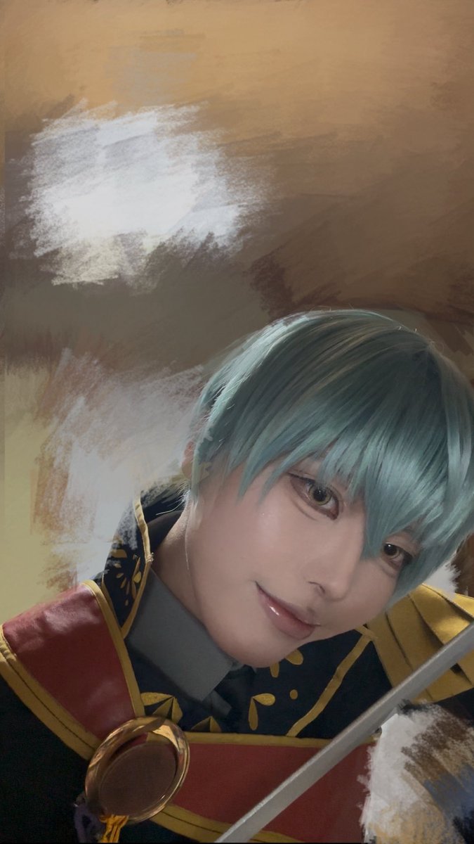 Seiyal3d's tweet photo. ⚠️cos 一期一振

ポーズ練習！💛🔰
刀が届いて嬉しい☺️ https://t.co/na02MXmfP8