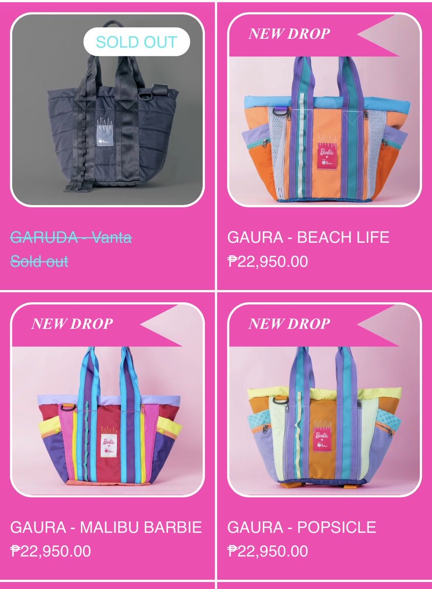 FluidMechanic_'s tweet photo. @usagiphp This, or SM’s 599 smaller bags?
Take your pick. https://t.co/Lbu2i3XVuQ
