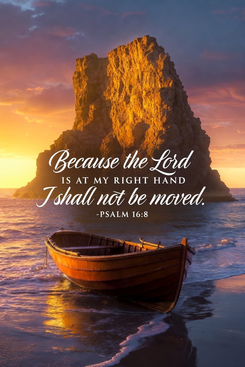 TBV_Post's tweet photo. I have set the Lord always before me;
Because He is at my right hand
I shall not be moved. 

~Psalm 16:8⚓️ https://t.co/Ya3SHTBaaP