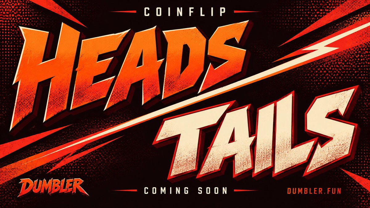 dumbleroff's tweet photo. Heads or tails?

Coinflip is coming to https://t.co/i39O0LBTYg on Solana.

Pick your side before launch.

https://t.co/HJOSCrm4W5 https://t.co/80Ad8gFV4x
