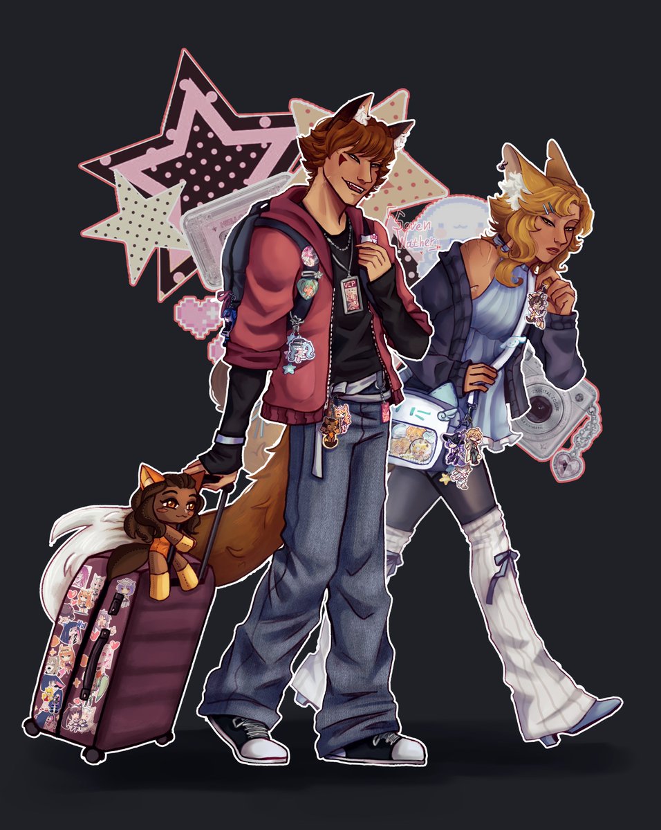 SevenWather's tweet photo. I started drawing this picture back in early September and got a bit tired of it, haha, but I'm happy to finally show it to you
Yeah, they bought a ton of merch
#renhana #btdoc #ykmetoc #ykmet #ykmetren #btd #oc #btd2 #btd2ren #fanart https://t.co/djBeuOOpuG