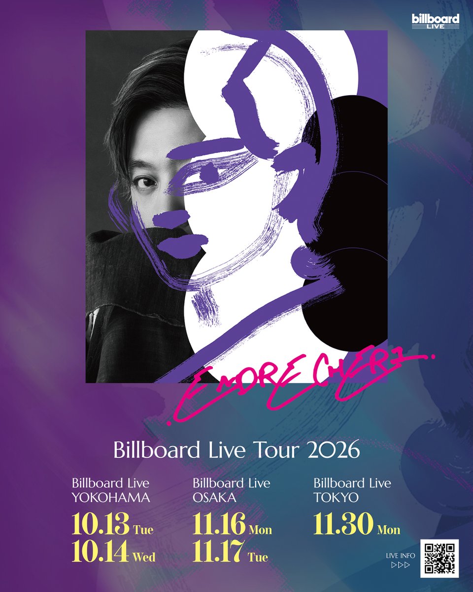 billboardlive_t's tweet photo. 【.ENDRECHERI.】
本日正午12時より、BBL会員・法人会員先行開始！

堂本剛によるクリエイティブ・プロジェクト.ENDRECHERI.が、3都市を巡るビルボードライブ・ツアー開催
https://t.co/wZu9dH14A1

@hotcake_staff  #堂本剛
#billboardlivetokyo https://t.co/UOaGRoGXpX