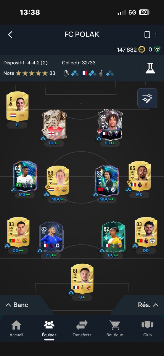 RomainPasteau's tweet photo. @FansdeFUT full invendable manque 100xp pour lacroix https://t.co/BOF7j56uYU