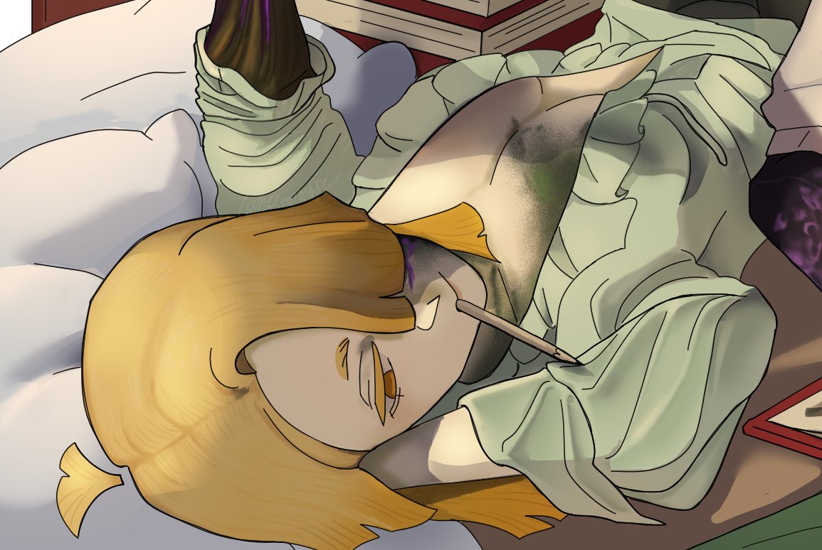 heetomare's tweet photo. totally chilling

#oc #art #smallartist https://t.co/DINgQcQrLg