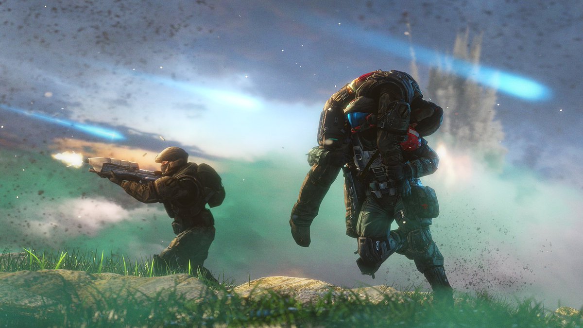 Rookie_425's tweet photo. If Activision wants to test a game that takes place sometime after Halo 3;

There is a five year safe zone between 2552-57 that is ripe for exploration and doesnt necessitate total 343 canon retcon.

Creating stories that are future proof to either canon is doable. https://t.co/ylUu0v1YWk