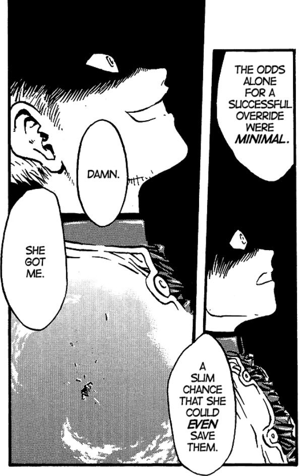en_stama's tweet photo. knives' treatment of conrad also follows this pattern. he relies on him and addresses him respectfully
BECAUSE conrad's "brain" is something he values and requires.

he's even willing to admit when he's been bested by him, paralleling a similar moment with rem. (4/5) https://t.co/aWlbYcNOfx