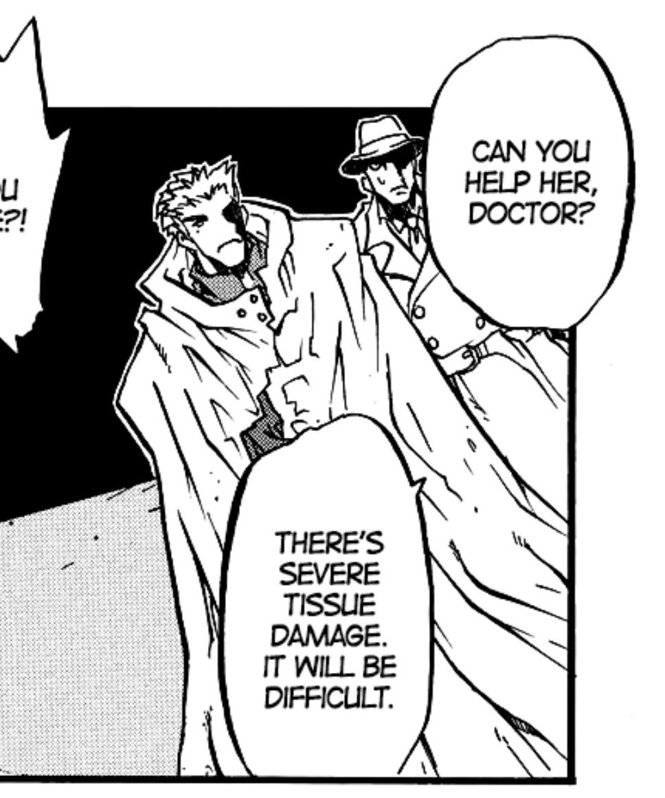 en_stama's tweet photo. knives' treatment of conrad also follows this pattern. he relies on him and addresses him respectfully
BECAUSE conrad's "brain" is something he values and requires.

he's even willing to admit when he's been bested by him, paralleling a similar moment with rem. (4/5) https://t.co/aWlbYcNOfx