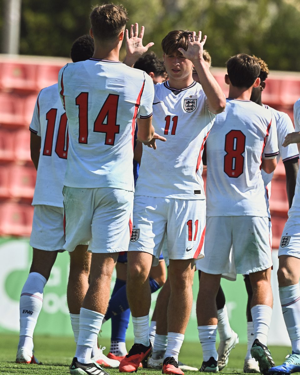SpursOfficial's tweet photo. Mikey Moore captained England U20s and was on the scoresheet in a 3-1 win against Italy 🦁

See the latest from today's internationals 🔗 https://t.co/7Cgu8vdx2i https://t.co/C7Afprqdqx