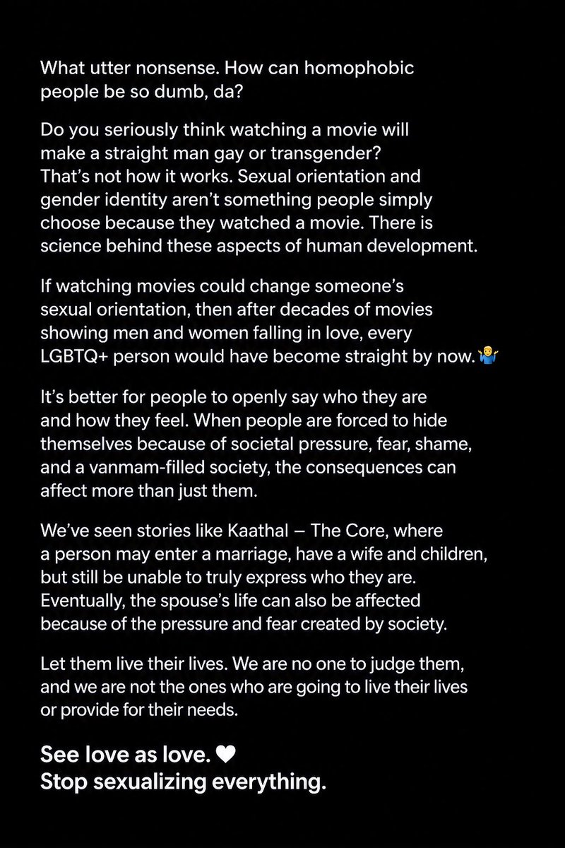 Houseforads's tweet photo. Don’t blindly hate the movie and the community. It’s an important flim. “Dorothy” a @karthiksubbaraj Padam 🔥 https://t.co/7U1aBrmBz9