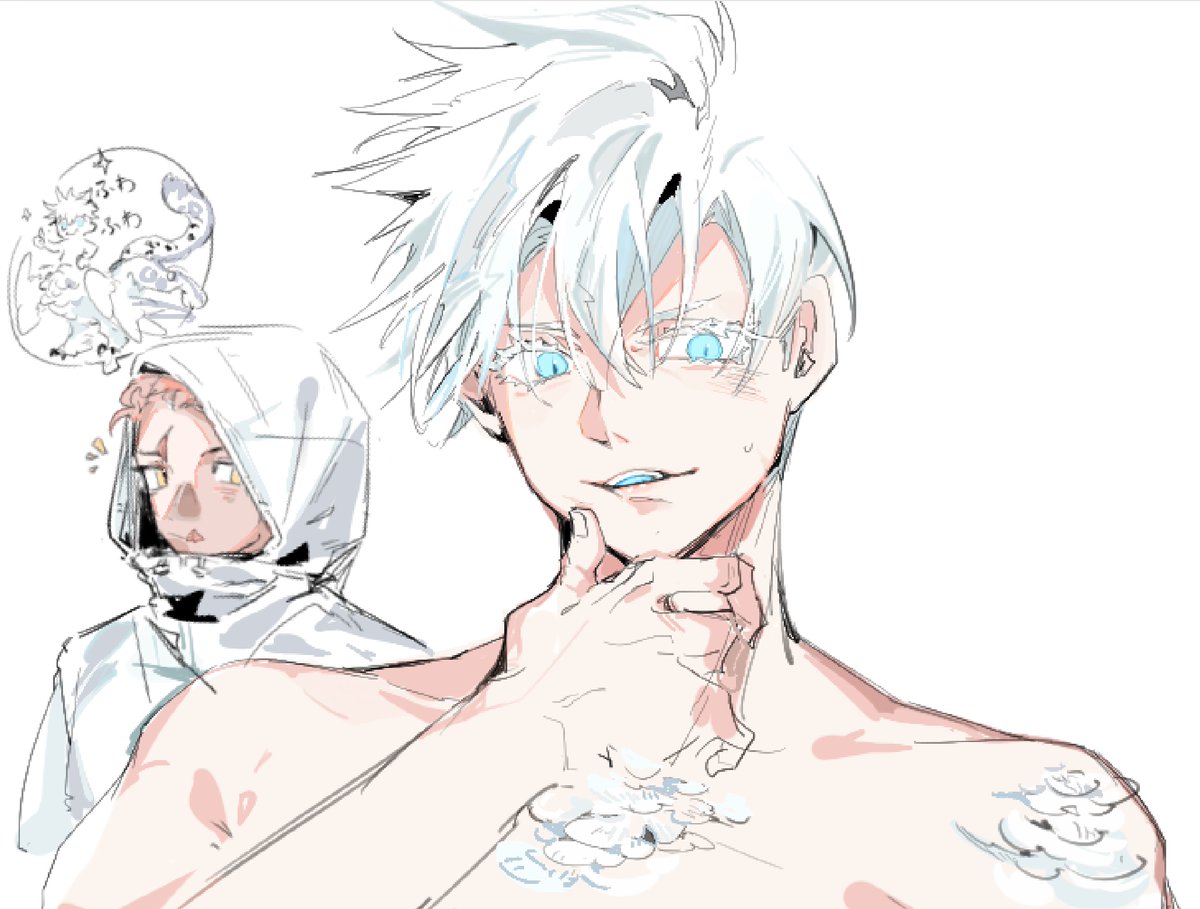 IODINE______'s tweet photo. もこもこの虎杖くんが好きです🐯🥰
自分の好みで、怒ると羽毛のまつ毛になるというを追加しました👍爪がとても触り心地が良いです人外キラが大好きです✍️💕💕 https://t.co/Jj6tDVxguu