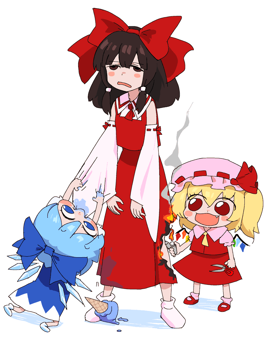 sweetbreadyay's tweet photo. Reimu's torment. https://t.co/gKbFW4poUK
