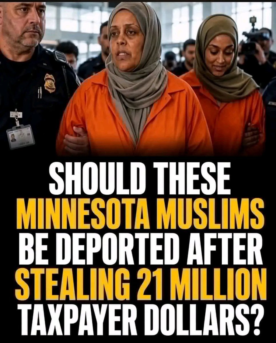 Dan_scav1's tweet photo. SHOULD THESE MINNESOTA MUSLIMS BE DEPORTED AFTER STEALING 21 MILLION TAXPAYER DOLLARS? https://t.co/KfXAX5nDjv