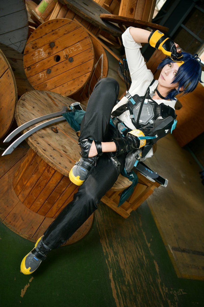 kaguyamizuhana's tweet photo. 【⠀Cosplay / ゼンゼロ ZZZ / 浅羽悠真  🏹】

「休憩中〜。
触らないでね？　せっかくの省エネタイムなんだからさ。
…仕事？　定時まであと何分あるか教えてくれれば、やる気出るかもよ？」

📸photo @kato_m15  (加東)様

#TALES_OF_HOLLOW_2_0920
 #zzzero  #绝区零  #Harumasa https://t.co/DhXXT49GlG