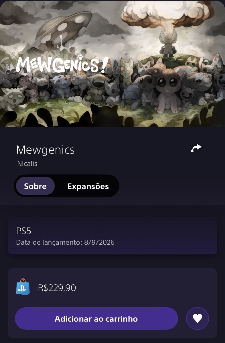 otaviooo9's tweet photo. @edmundmcmillen @edmundmcmillen Thanks for adjusting the price on the Brazilian PSN. https://t.co/MH36FIuSfo