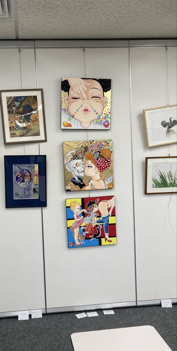 mashuko's tweet photo. 本日より当方所属JPAL展
9/26〜10/4まで
昨日は大きな荷物を持って新宿まで搬入して来ました。
当方の在廊当番日は9/29、10/2です。 https://t.co/i2oeraH66w