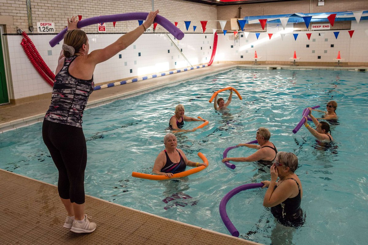 MariCernanfx's tweet photo. Dive into fun and fitness with aqua aerobics at Freedom Leisure. Enjoy a joint-friendly workout that boosts your mood, keeps you active, and brings the community together. All abilities welcome. https://t.co/eZe2kfT8MK