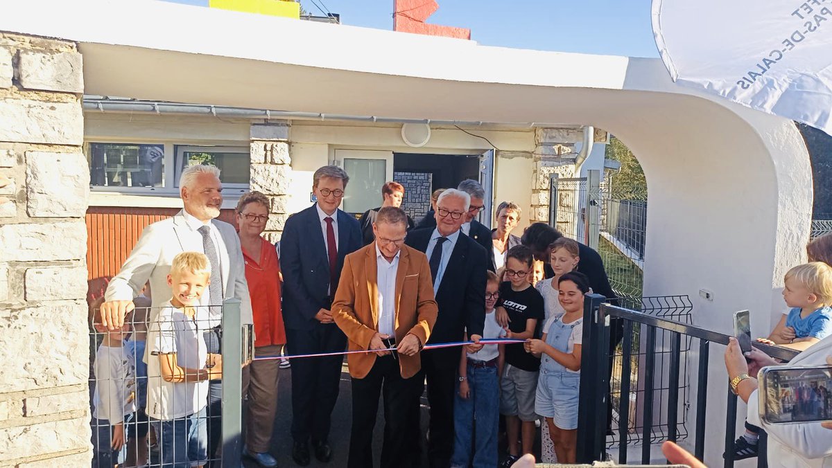 Image de Préfet Pas-de-Calais - #SurLeTerrain #Éducation
En fin de journée, j'ai participé à l'inauguration de la rénovation du com