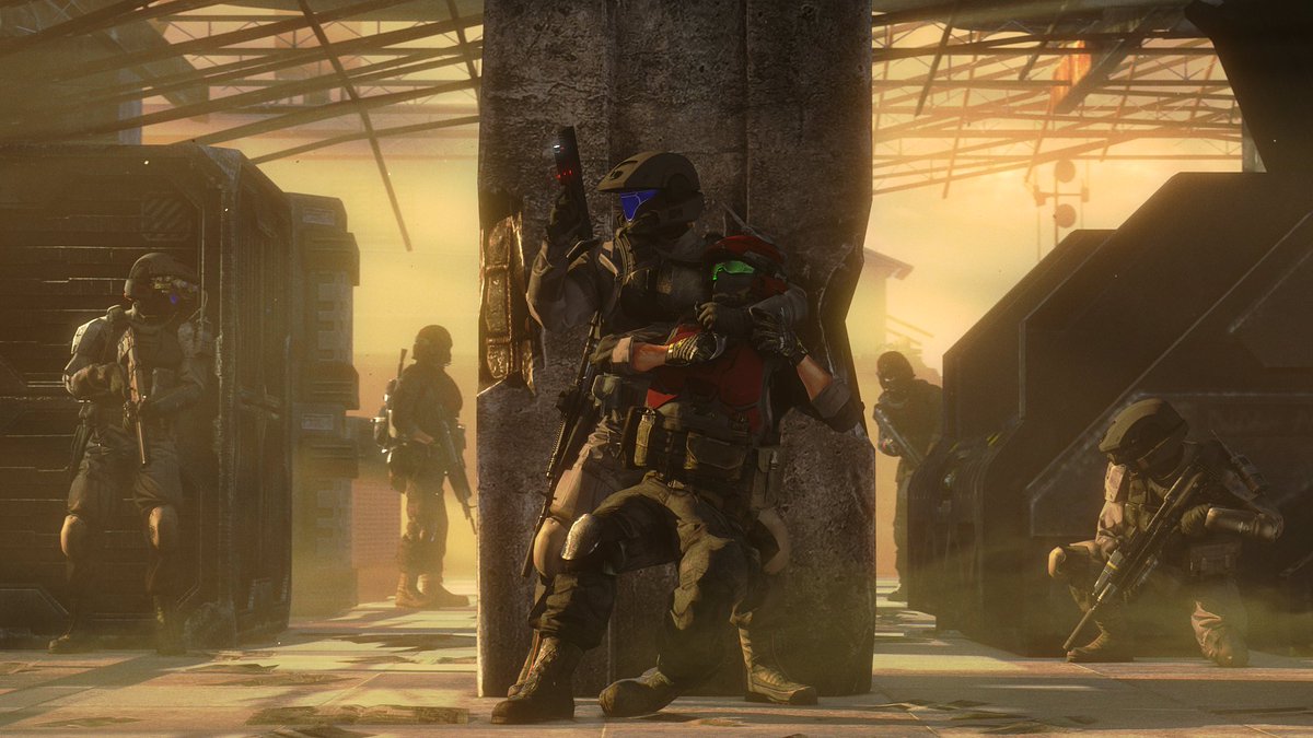 Rookie_425's tweet photo. If Activision wants to test a game that takes place sometime after Halo 3;

There is a five year safe zone between 2552-57 that is ripe for exploration and doesnt necessitate total 343 canon retcon.

Creating stories that are future proof to either canon is doable. https://t.co/ylUu0v1YWk