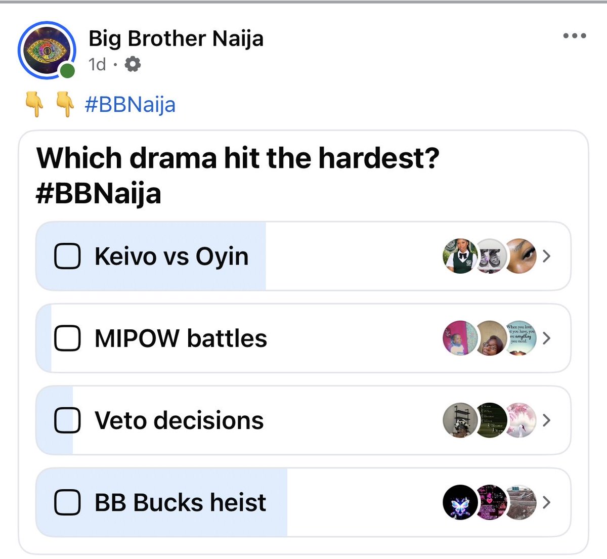 _Gina_gi's tweet photo. @DiamondOgu19871 Is it this same “stealing” big brother is promoting as a drama?😂😂

I know you have taken my advice sha. https://t.co/hbGFJ8oE8w