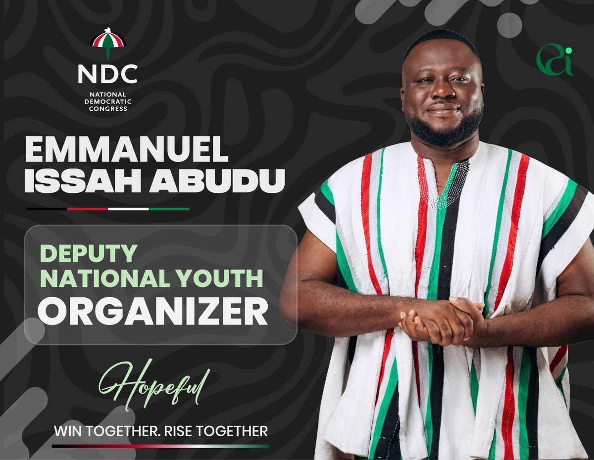 agy_augustine's tweet photo. The diaspora shouldn't be an afterthought in party affairs. Emmanuel has consistently advocated for greater inclusion — not just participation, but influence. 

#EmmanuelIssahAbudu #WinTogetherRiseTogether https://t.co/mDl0xd12ZW