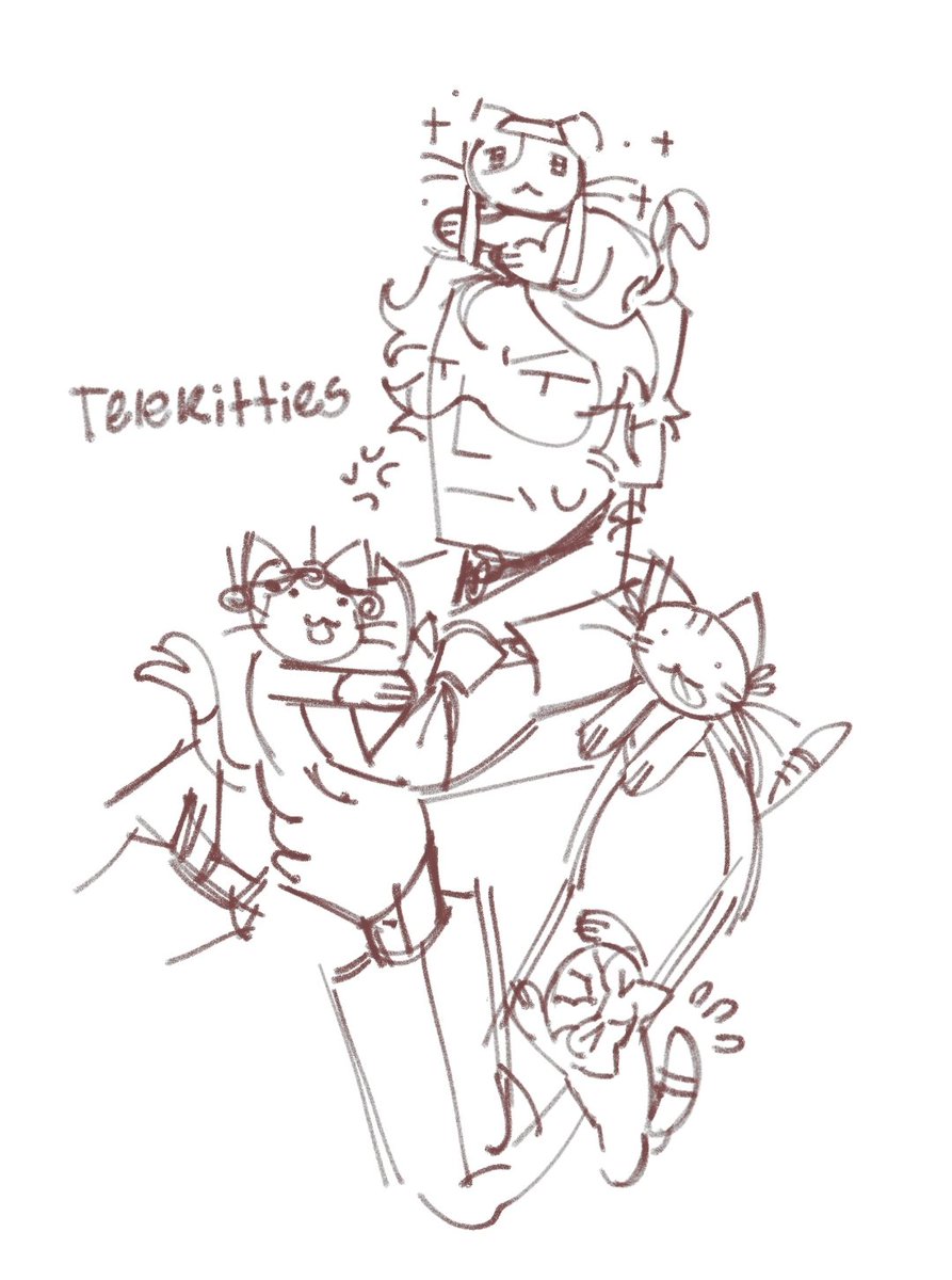 Someones5616's tweet photo. More Telechuddies cat doodles 

#schpood #spideyarmy #ish13c #wifies https://t.co/6o19ZSvvy0