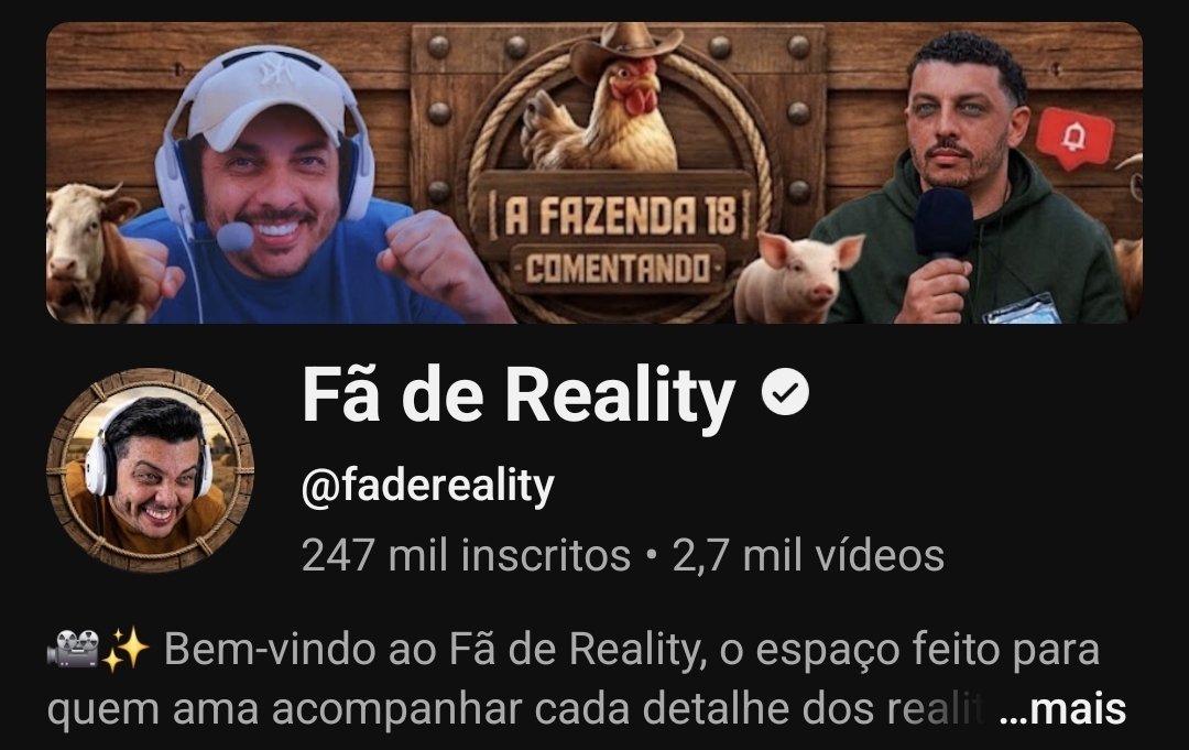 Tradarquente's tweet photo. Pra quem curtiu a live de hoje, fica aí o canal do comentarista de reality Luiz Carlos, que fez essa live com o Dudu! 👀🔥

https://t.co/DLxpFuM2DV https://t.co/Rc4iMm96xT