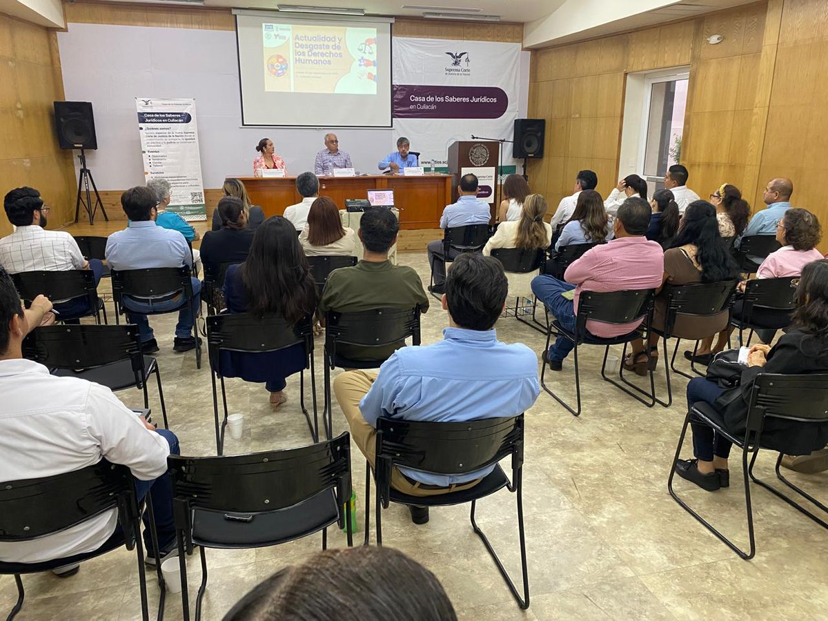 InstitutodePro's tweet photo. Personal del #InstitutoDeProtecciónSinaloa estuvo presente en en el Conversatorio: “Actualidad y Desgaste de los #DerechosHumanos”, llevado a cabo en la Casa de los Saberes Jurídicos de Culiacán, organizado por la @CEDHSinaloa y el Instituto Sinaloense de Cultura. https://t.co/RKu2fPSU6V